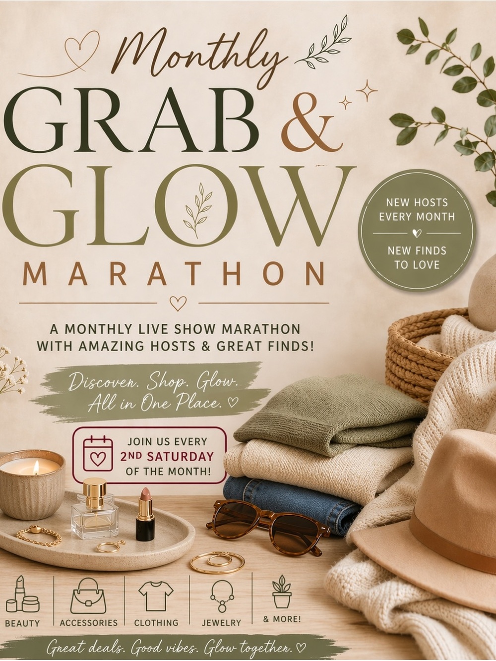 October 10th Grab & Glow Marathon
